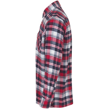 0204 Green Leaf shirt | press studs