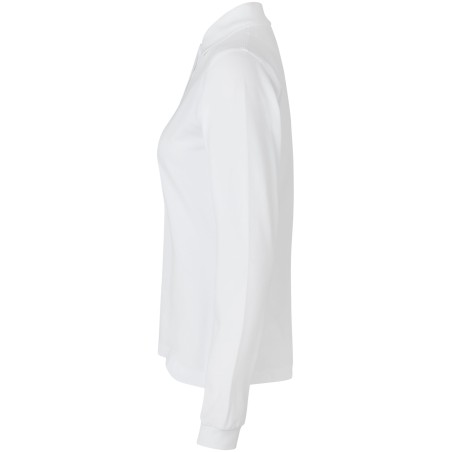 0545 Long-sleeved polo shirt | stretch | Women