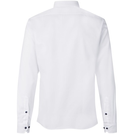 S371 SEVEN SEAS Fine Twill Contrast | slim