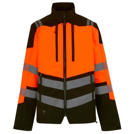 TRA760 HI-VIS X-PRO 3Layer Softshell Jacket
