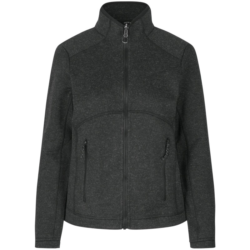 0848 Zip-n-Mix fleece | melange | Women