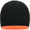 MB7584 Beanie with Contrasting Border