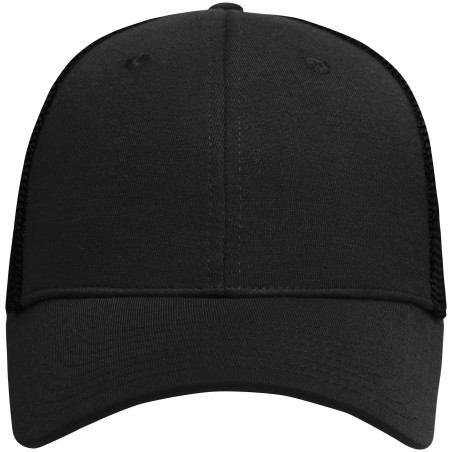 MB6215 6 Panel Elastic Fit Mesh Cap