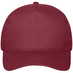 MB6237 5 Panel Cap Bio Cotton