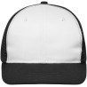 MB6240 6 Panel Flat Peak Cap