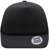 MB6508 5 Panel Flat Peak Cap