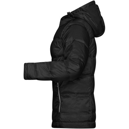 JN1151 Ladies' Hooded Down Jacket