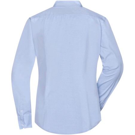 JN689 Ladies' Shirt Longsleeve Herringbone