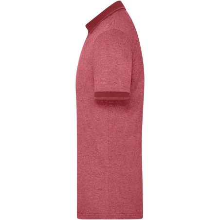 JN706 Men's Heather Polo