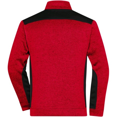 JN862 Men's Knitted Workwear Fleece Jacket - STRONG -