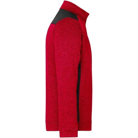 JN864 Men's Knitted Workwear Fleece Half-Zip - STRONG -