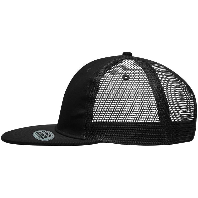 MB6509 6 Panel Flat Peak Cap