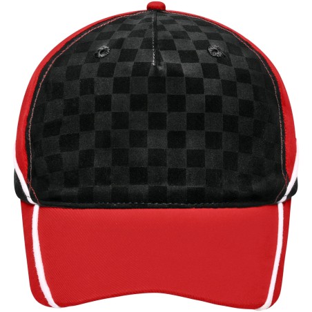 MB6560 5 Panel Racing Cap Embossed
